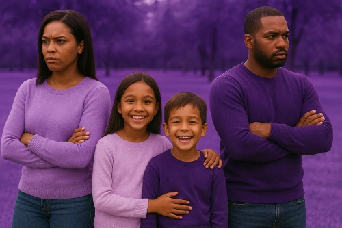 Parents séparés et enfants heureux